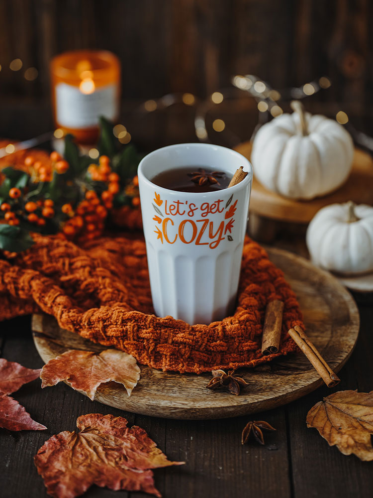 GET COZY - Limitierter Porzellanbecher