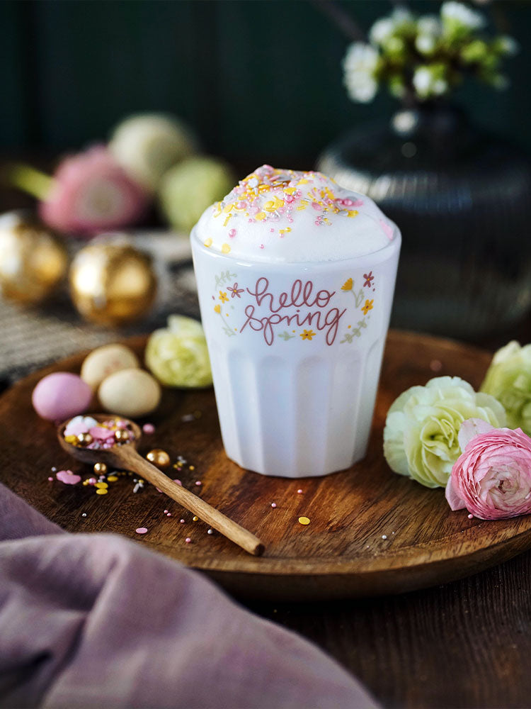 HELLO SPRING - Limitierter Porzellanbecher