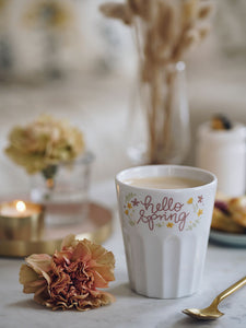 HELLO SPRING - Limitierter Porzellanbecher